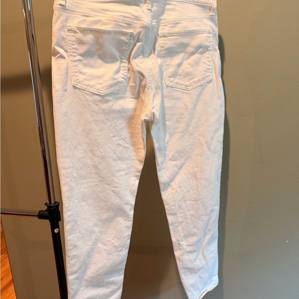 GAP White Skinny Jeans - High Rise